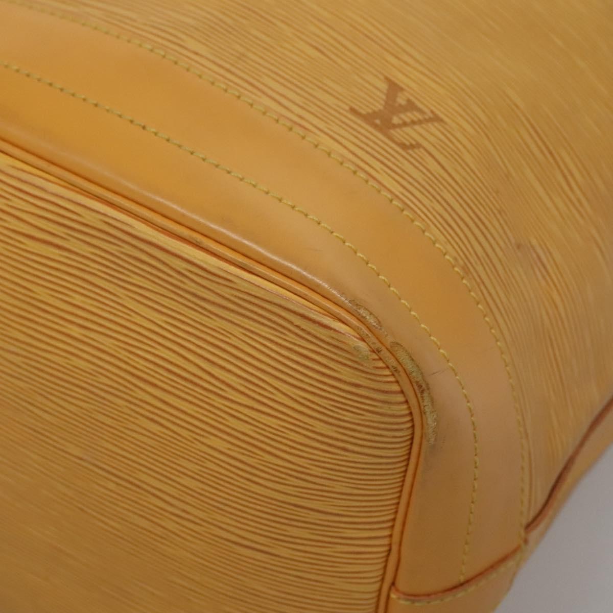 Louis Vuitton Noe Handbag Epi Leather, YELLOW, LEATHER, Handbag