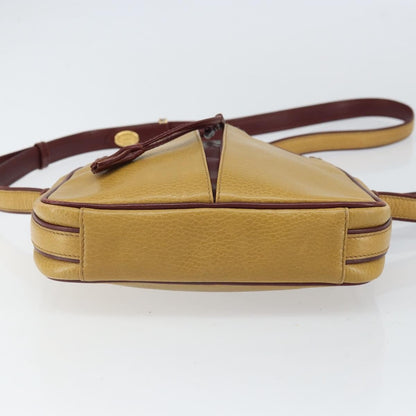cartier Tasseled Must de Cartier Crossbody Bag Leather, YELLOW, LEATHER, Shoulder bag