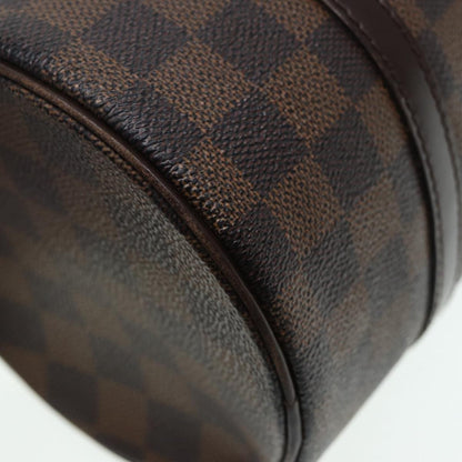 Louis Vuitton Papillon Handbag Damier, BROWN, CANVAS, Handbag