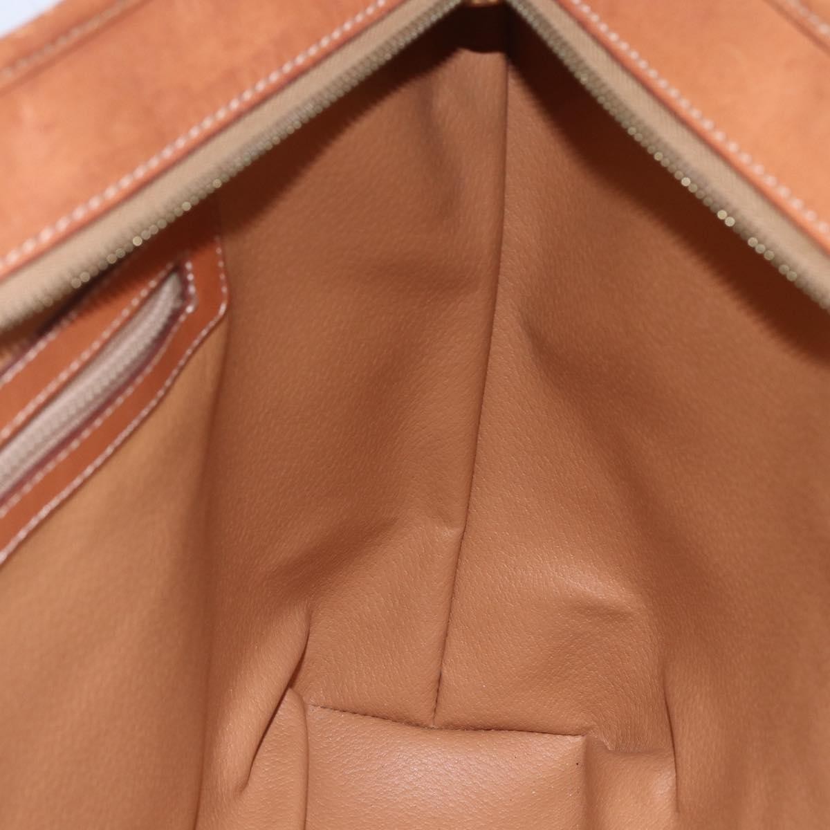 Celine Vintage Macadam Tote bag Canvas, BROWN, PVC, Tote bag