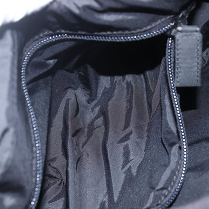 Prada Sport Zip Shoulder Bag Nylon, BLACK, NYLON, Shoulder bag