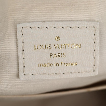 Louis Vuitton Marina Handbag Mini Lin Croisette, BEIGE, CANVAS, Handbag