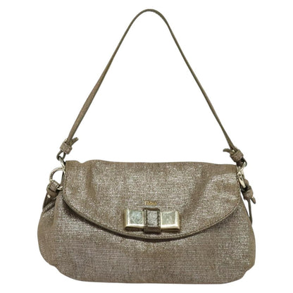 Chloe Lily Shoulder bag Leather, BEIGE, LEATHER, Shoulder bag