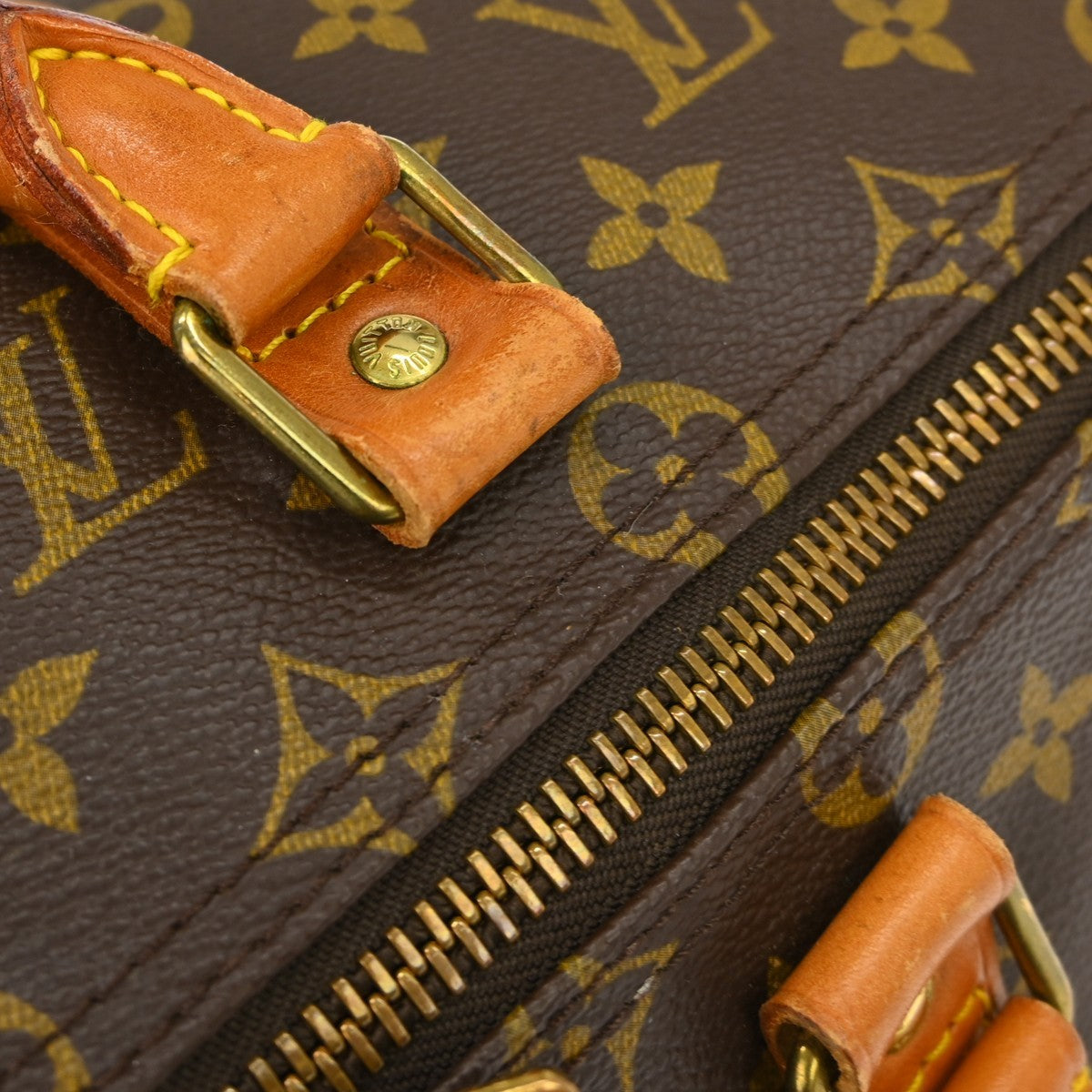 Louis Vuitton Keepall Bandouliere Bag Monogram Canvas, Brown, Canvas, Travel Bag