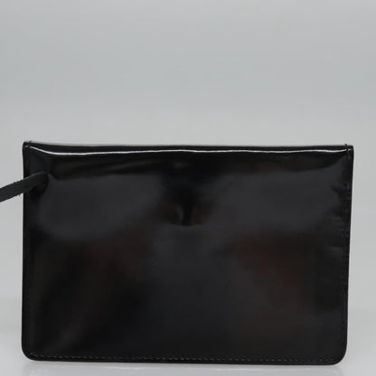Salvatore Ferragamo Shopper Tote Patent Leather, BLACK, LEATHER, Tote bag