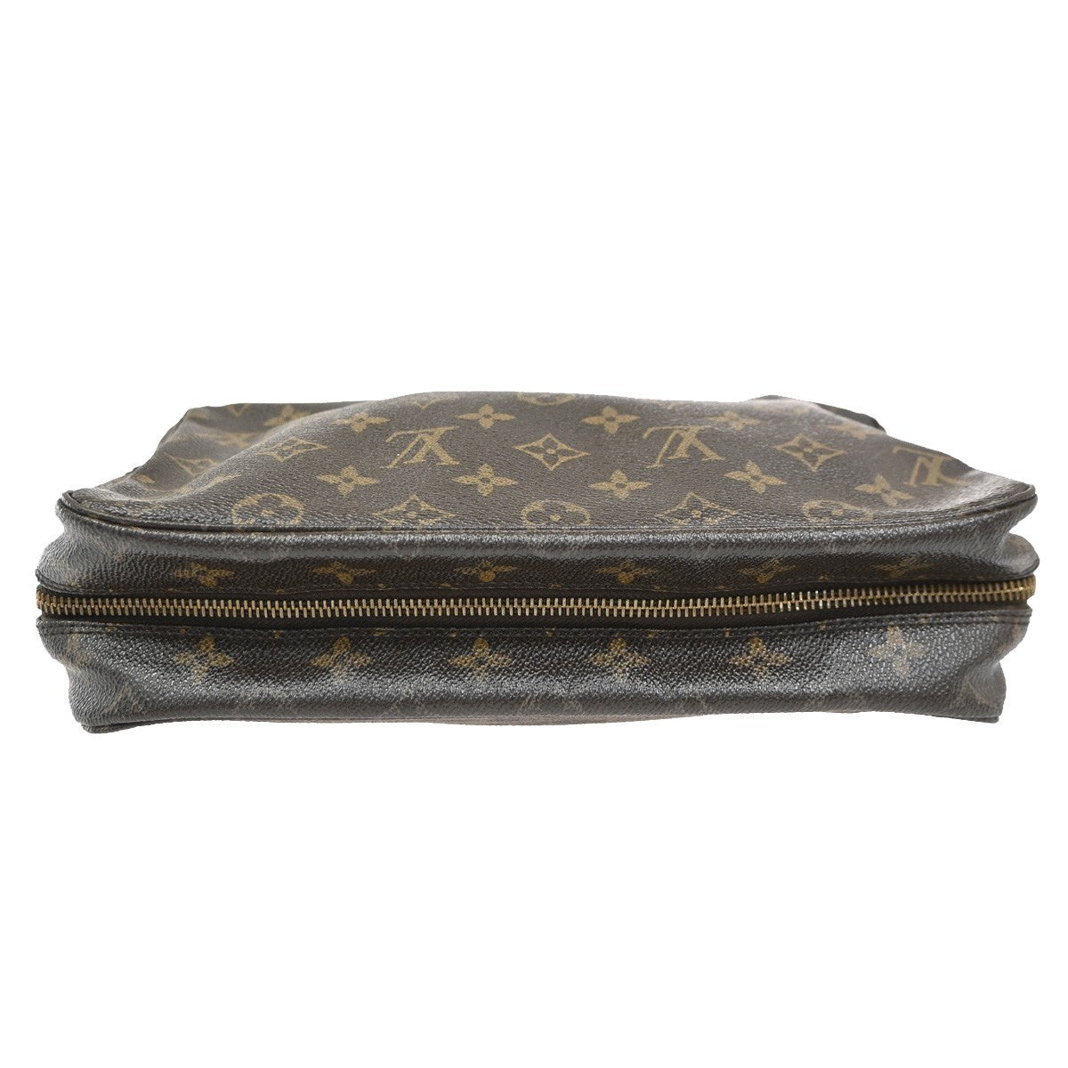 Louis Vuitton Trousse Toilette Monogram Canvas, BROWN, CANVAS, Clutche & pouche