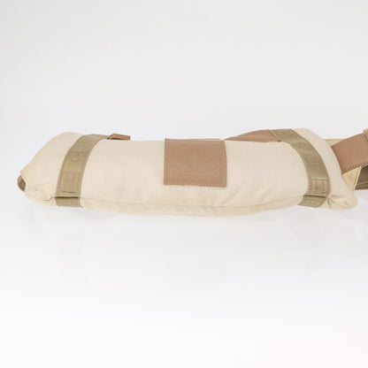 Chanel sports shoulder bag Coco mark, BEIGE, CANVAS, Shoulder bag