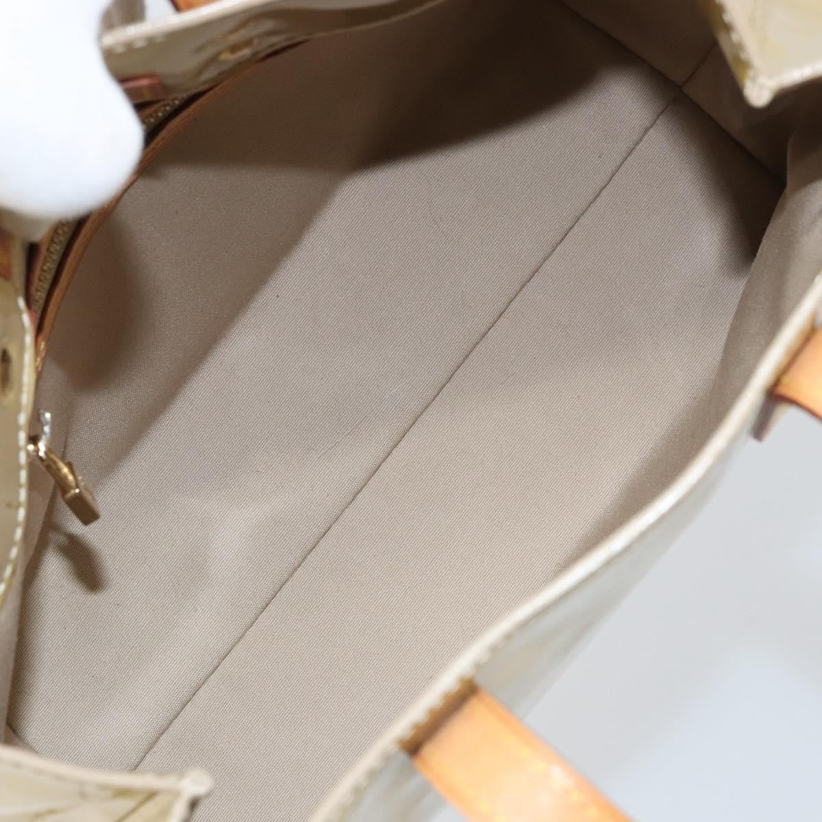 Louis Vuitton Reade Handbag Monogram Vernis, BEIGE, PATENT_LEATHER, Handbag