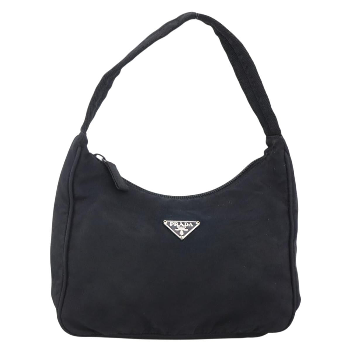 Prada Re-Edition 2000 Hobo Tessuto, BLACK, NYLON, Handbag
