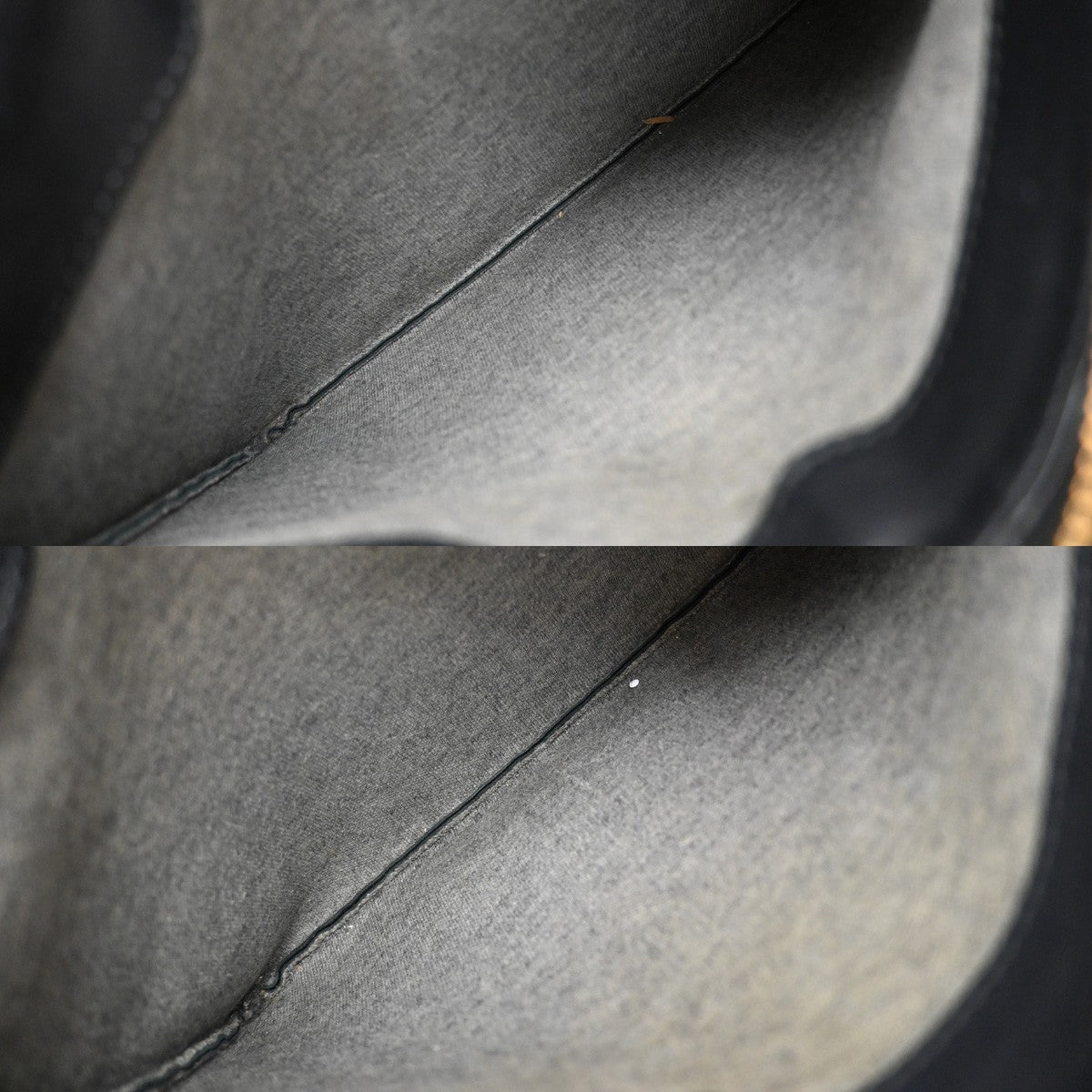 Celine Trio Crossbody Bag Leather, BLACK, LEATHER, Shoulder bag