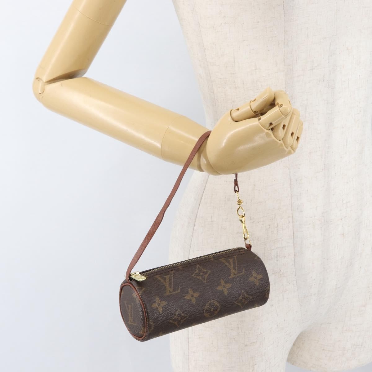 Louis Vuitton Papillon Pochette Monogram Canvas, Brown, Canvas, Clutch