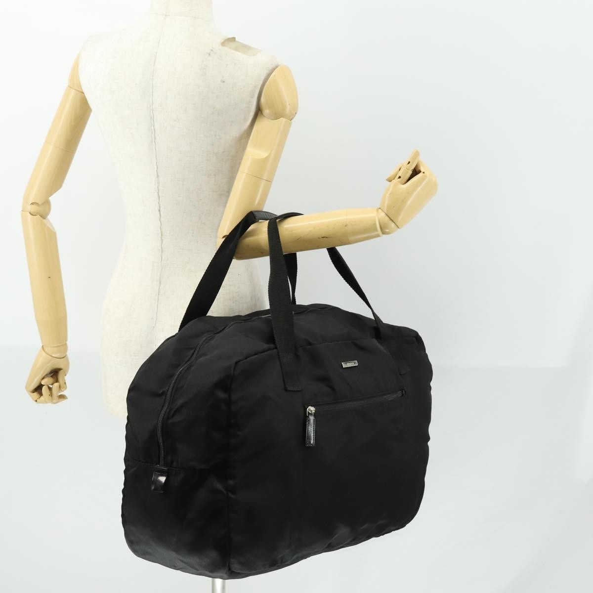 Gucci Vintage Travel bag Nylon, BLACK, NYLON, Travel bag