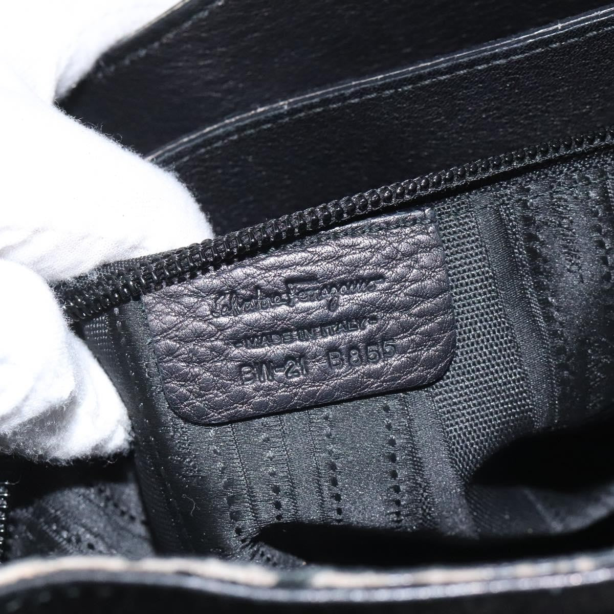 Salvatore Ferragamo Soft Sofia Tote Leather, BLACK, LEATHER, Handbag