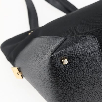 Salvatore Ferragamo Tote Bag Canvas, Black, Canvas, Tote Bag