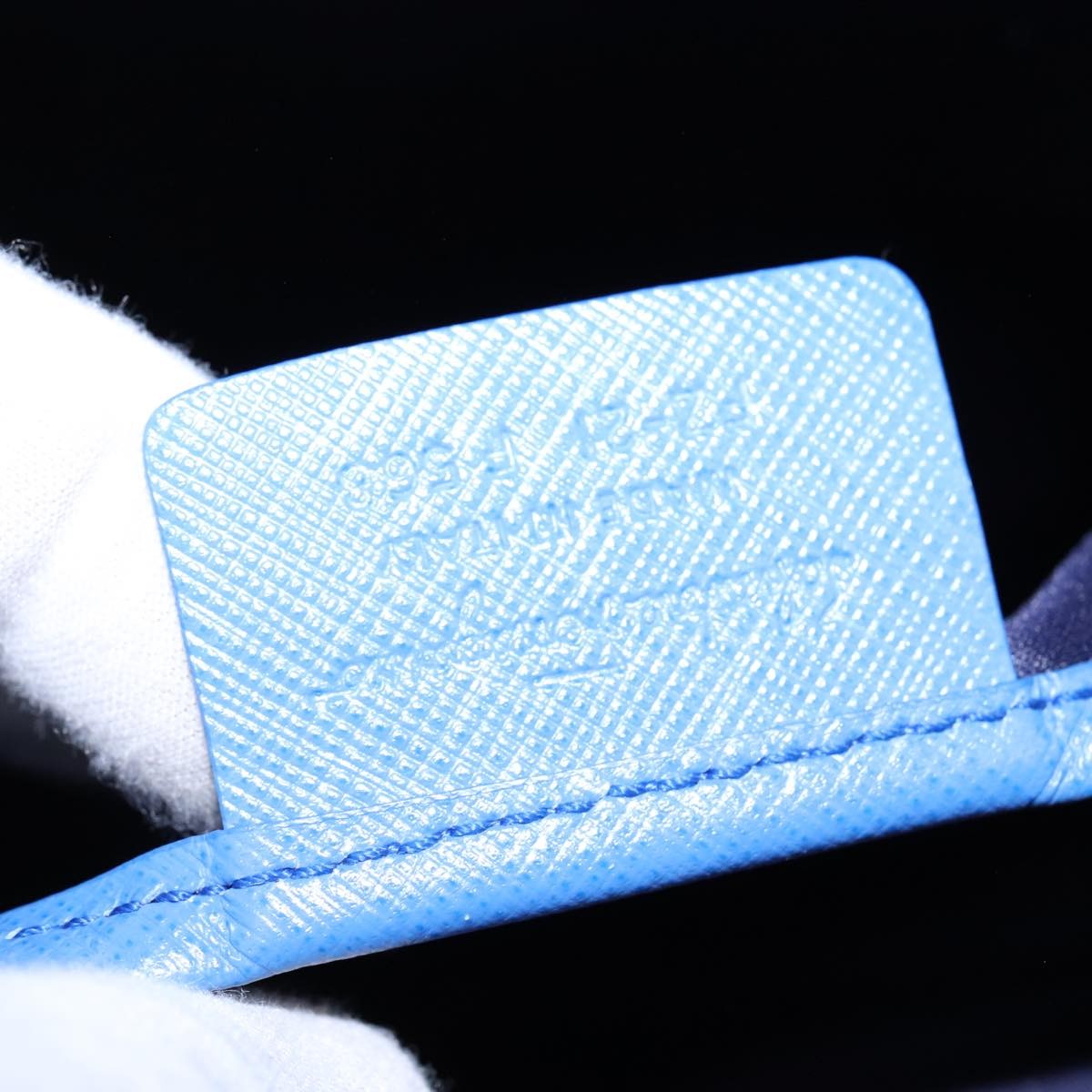 Salvatore Ferragamo Vala Shoulder Bag Leather, BLUE, LEATHER, Shoulder bag