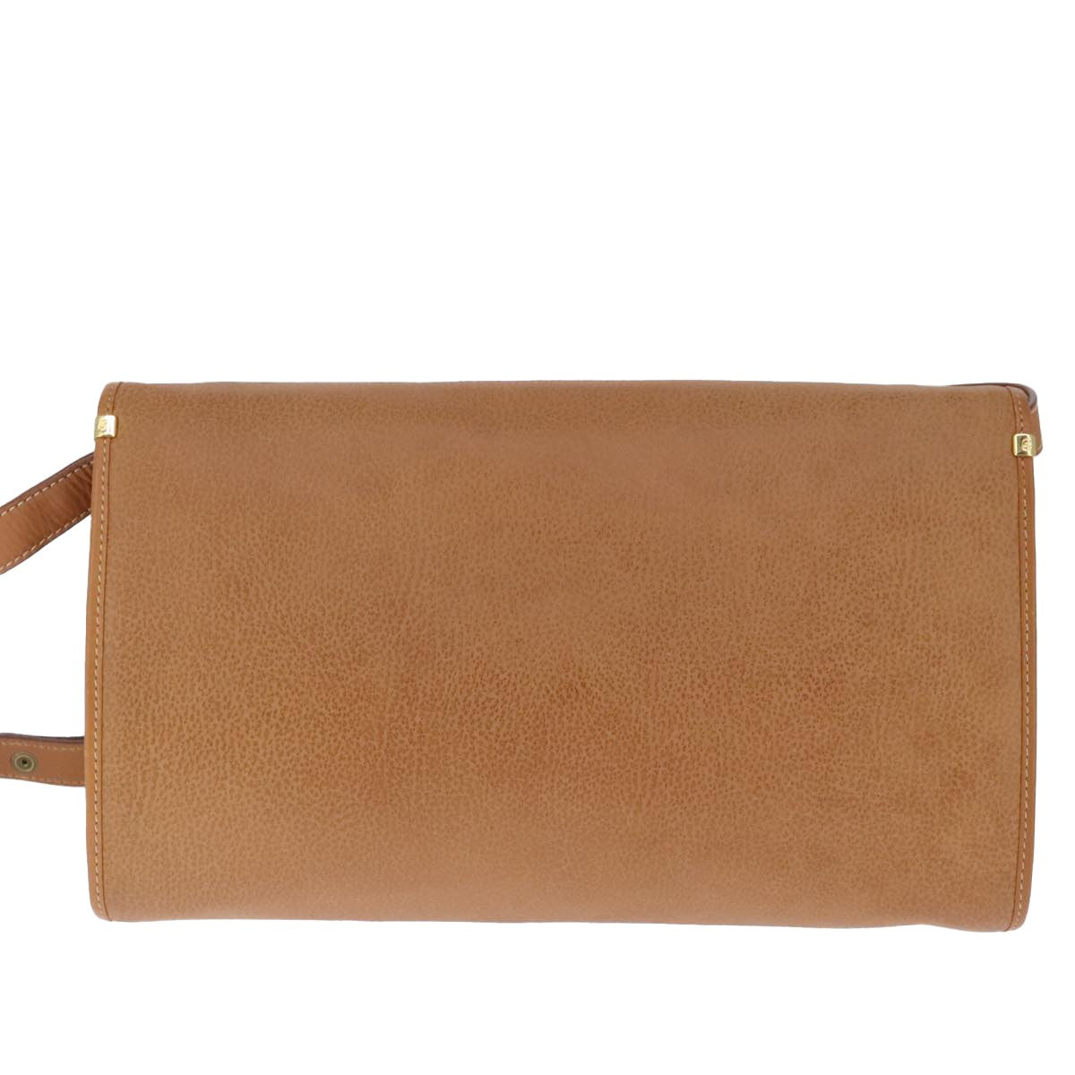 Gucci Vintage Shoulder Bag Leather, BEIGE, LEATHER, Shoulder bag