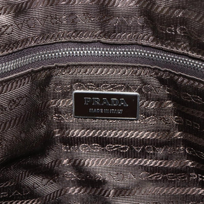 Prada Vintage Handbag Canvas, Beige, Canvas, Handbag