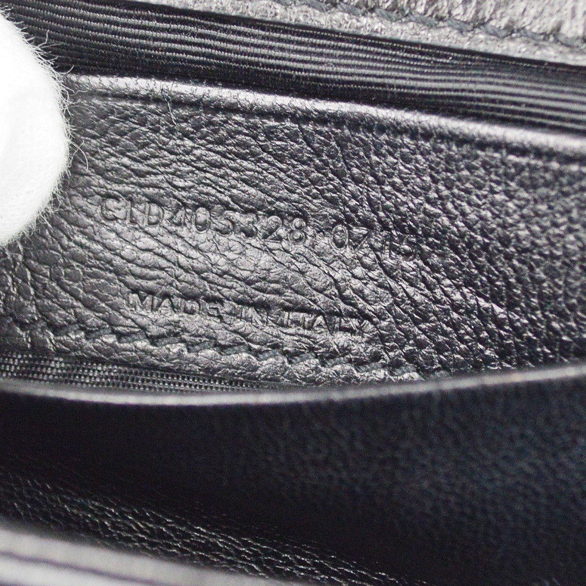 Saint Laurent Chain Shoulder Bag Leather, Black, Leather, Crossbody Bag