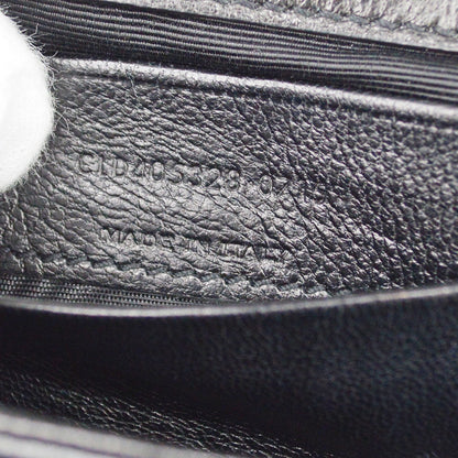 Saint Laurent Chain Shoulder Bag Leather, Black, Leather, Crossbody Bag