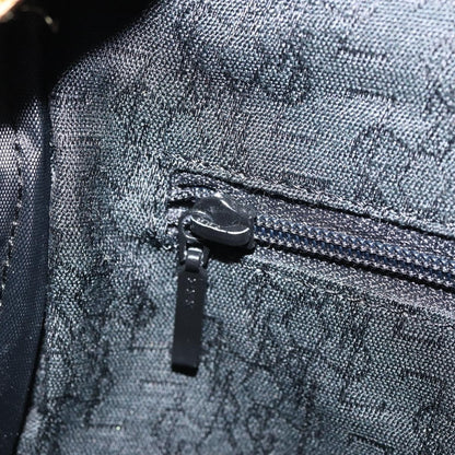 Saint Laurent Vintage Shoulder Bag Canvas, Navy, Canvas, Shoulder Bag