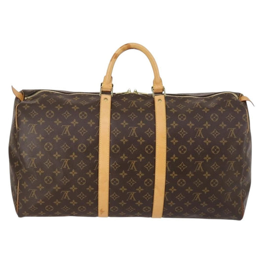 Louis Vuitton Keepall Bag Monogram Canvas, Brown, Canvas, Travel Bag