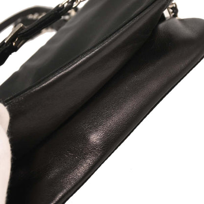 Prada Double Zip Crossbody Bag Tessuto, BLACK, NYLON, Shoulder bag