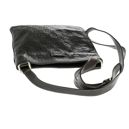 Gucci Guccissima Shoulder bag, Brown, Leather, Shoulder Bag
