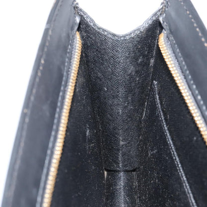 Louis Vuitton Pochette Homme Epi Leather, BLACK, LEATHER, Clutche & pouche