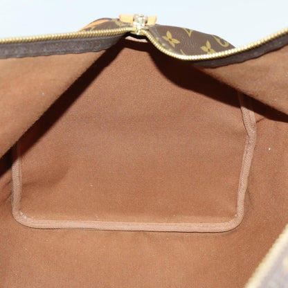 Louis Vuitton Keepall Bag Monogram Canvas, BROWN, CANVAS, Travel bag