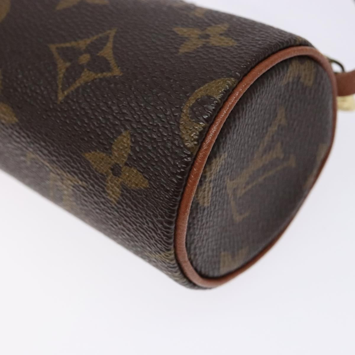 Louis Vuitton Papillon Pochette Monogram Canvas, BROWN, CANVAS, Handbag