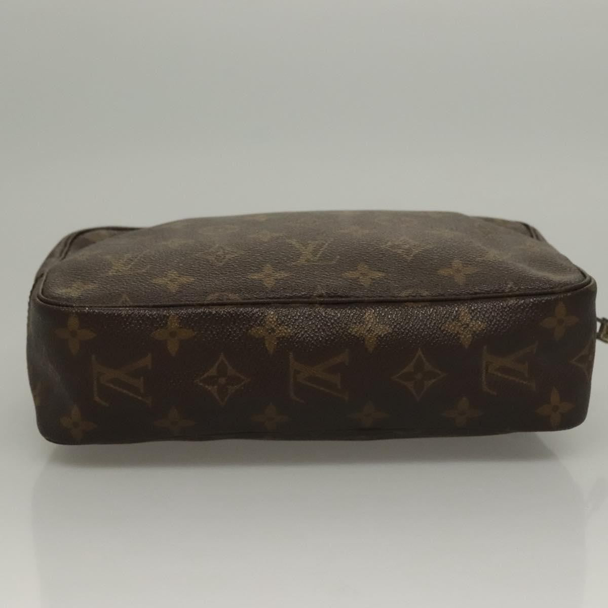 Louis Vuitton Trousse Toilette Monogram Canvas, BROWN, CANVAS, Clutche & pouche