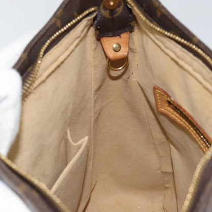 Louis Vuitton Looping Handbag Monogram Canvas, BROWN, CANVAS, Handbag
