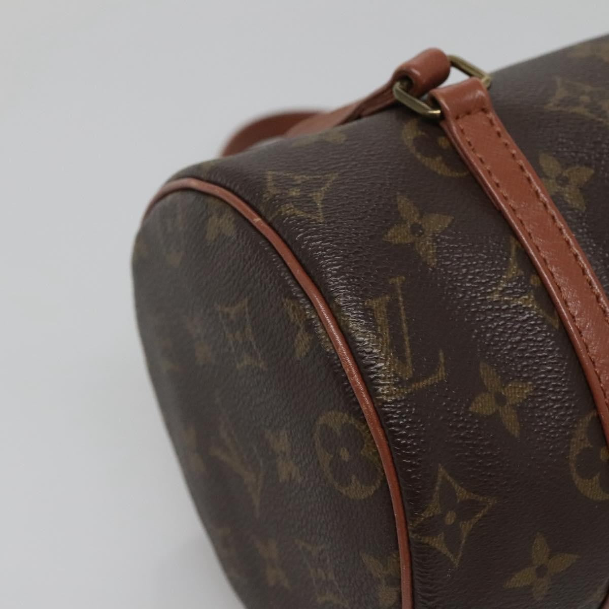 Louis Vuitton Papillon Handbag Monogram Canvas, BROWN, CANVAS, Handbag