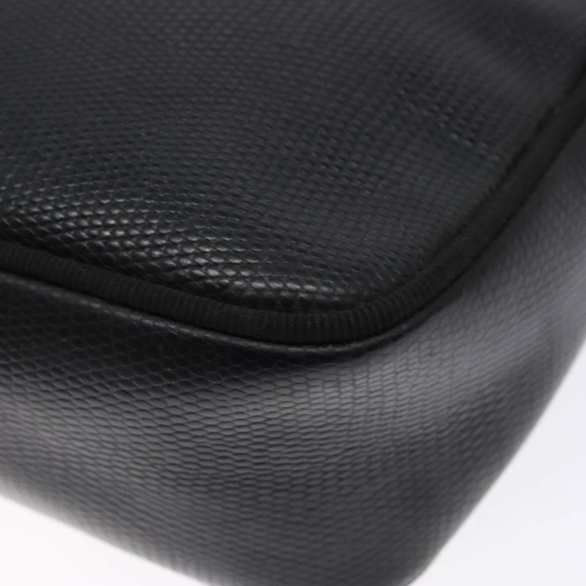 Salvatore Ferragamo Vala Shoulder Bag Leather, BLACK, LEATHER, Shoulder bag