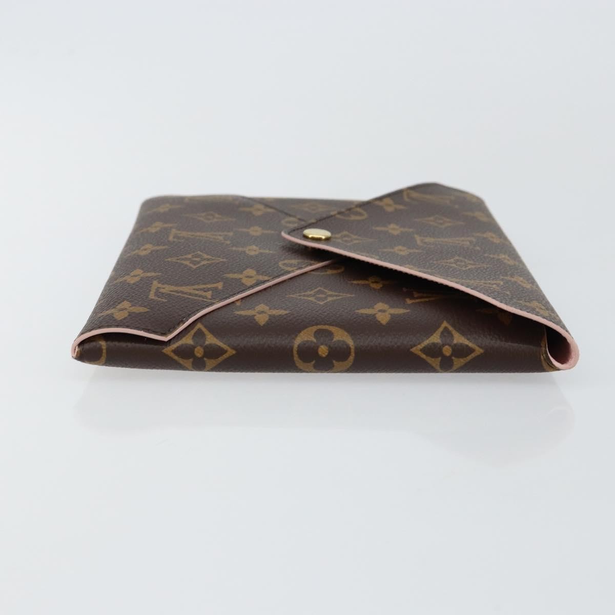 Louis Vuitton Kirigami Pochette Monogram Canvas, BROWN, CANVAS, Clutche & pouche