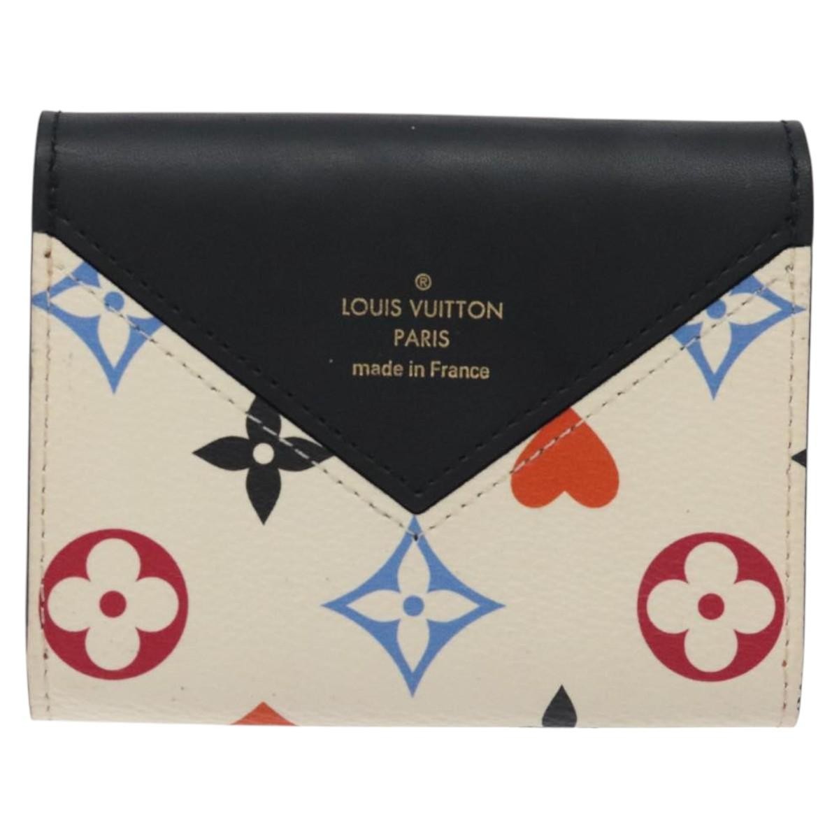 Louis Vuitton Game On Card Holder Monogram Canvas and Epi Leather, WHITE, CANVAS, Card Holders