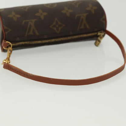Louis Vuitton Papillon Pochette Monogram Canvas, BROWN, CANVAS, Handbag