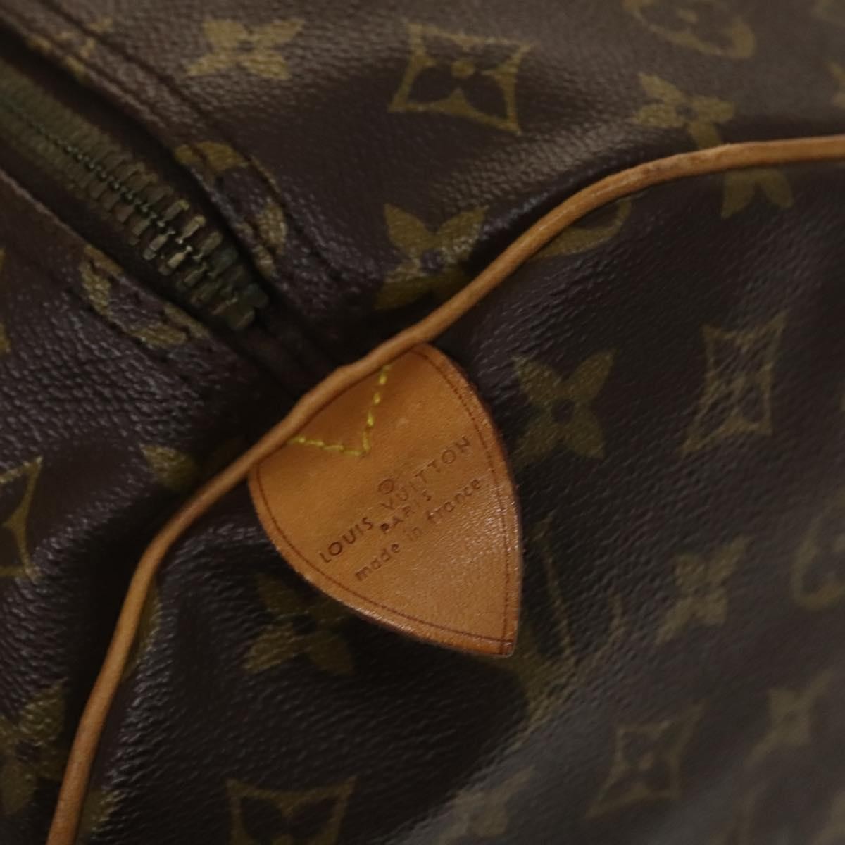 Louis Vuitton Keepall Bag Monogram Canvas, BROWN, CANVAS, Travel bag