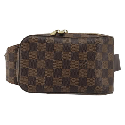 Louis Vuitton Geronimos Waist Bag Damier, Brown, Canvas, Shoulder Bag