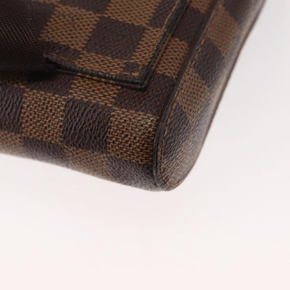 Louis Vuitton Geronimos Waist Bag Damier, BROWN, CANVAS, Shoulder bag