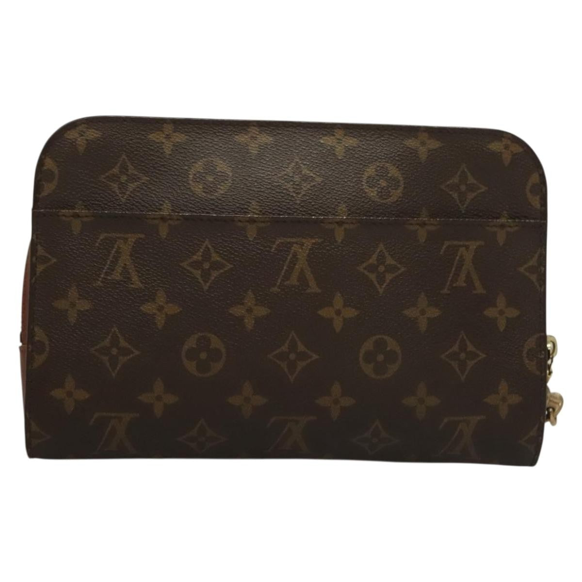 Louis Vuitton Pochette Orsay Monogram Canvas, BROWN, CANVAS, Clutche & pouche