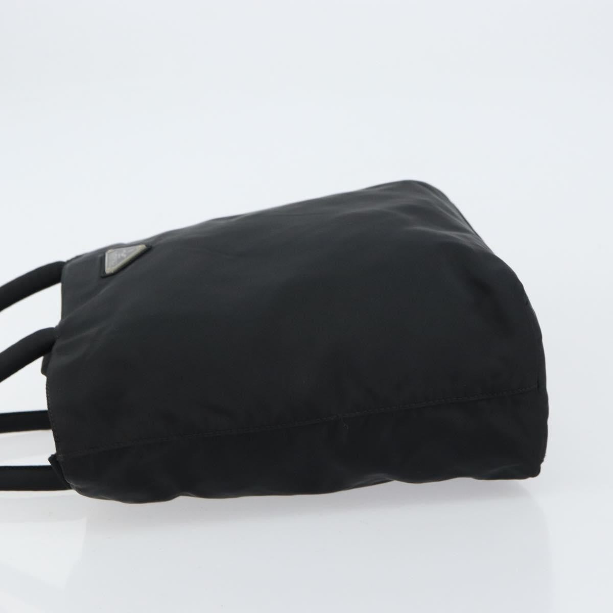 Prada Vintage Zip Tote Tessuto, Black, Nylon, Tote Bag