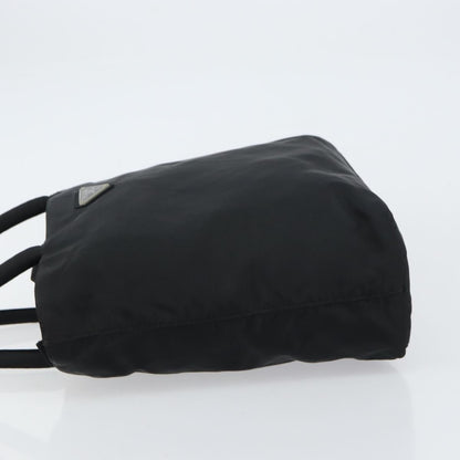 Prada Vintage Zip Tote Tessuto, Black, Nylon, Tote Bag