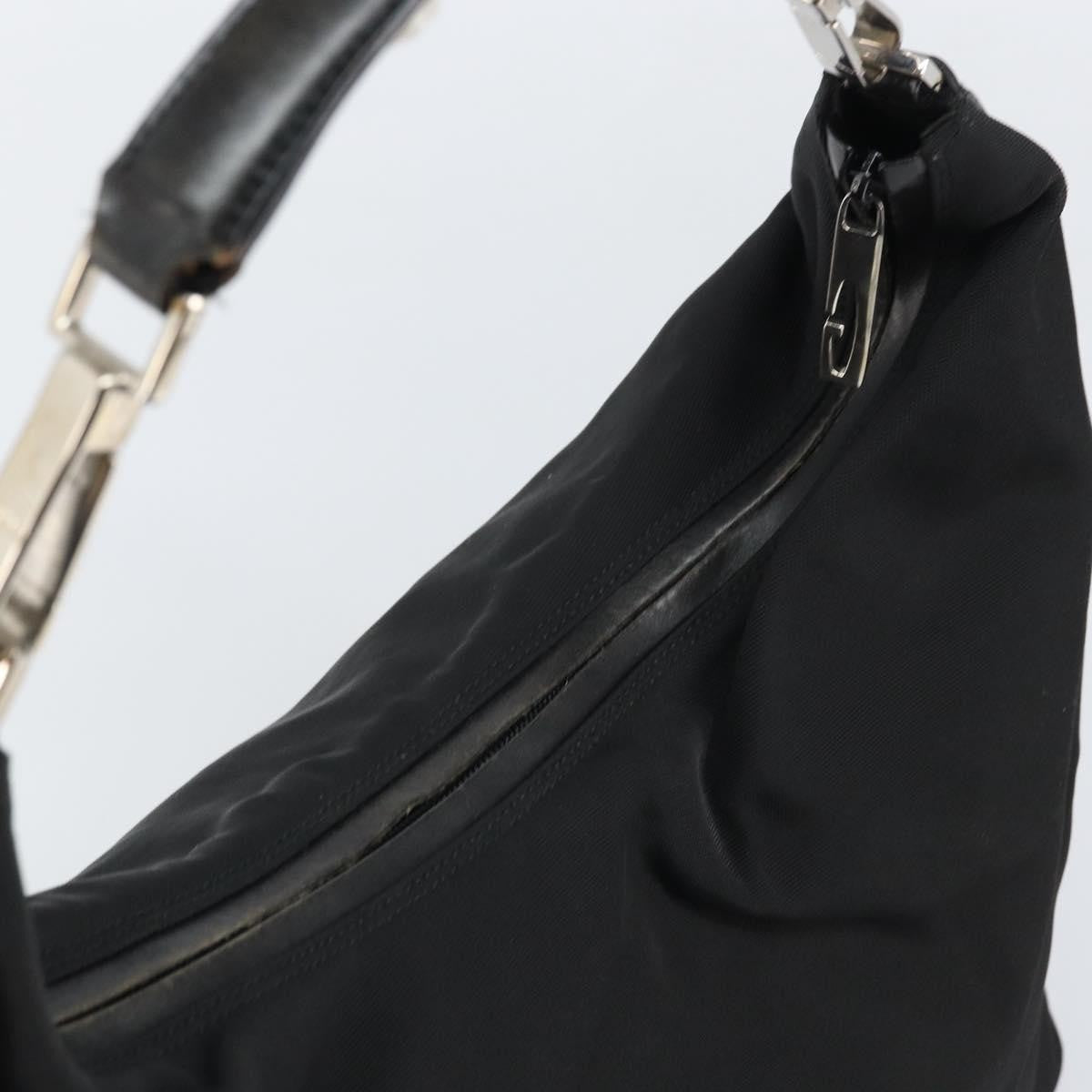 Gucci Vintage Shoulder Bag Nylon, BLACK, NYLON, Shoulder bag