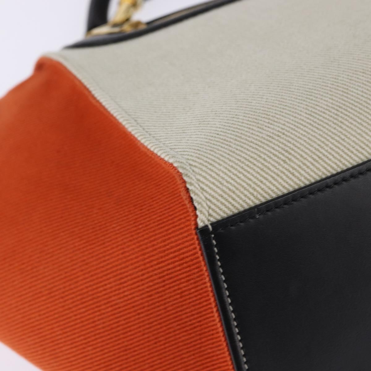 Celine Trapeze Bag Canvas with Leather, MULTICOLOUR, CANVAS, Handbag