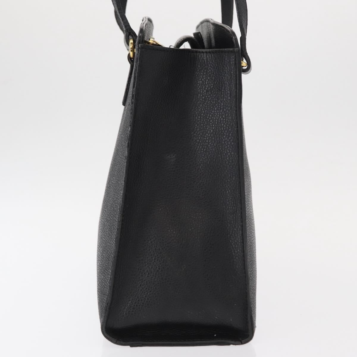 Valentino Garavani Vintage shoulder bag Leather, BLACK, LEATHER, Shoulder bag