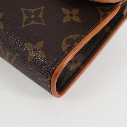 Louis Vuitton Florentine Waist Bag Monogram Canvas, Brown, Canvas, Clutch