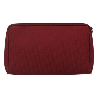 Christian Dior Trotter pouch Canvas, RED, CANVAS, Clutche & pouche