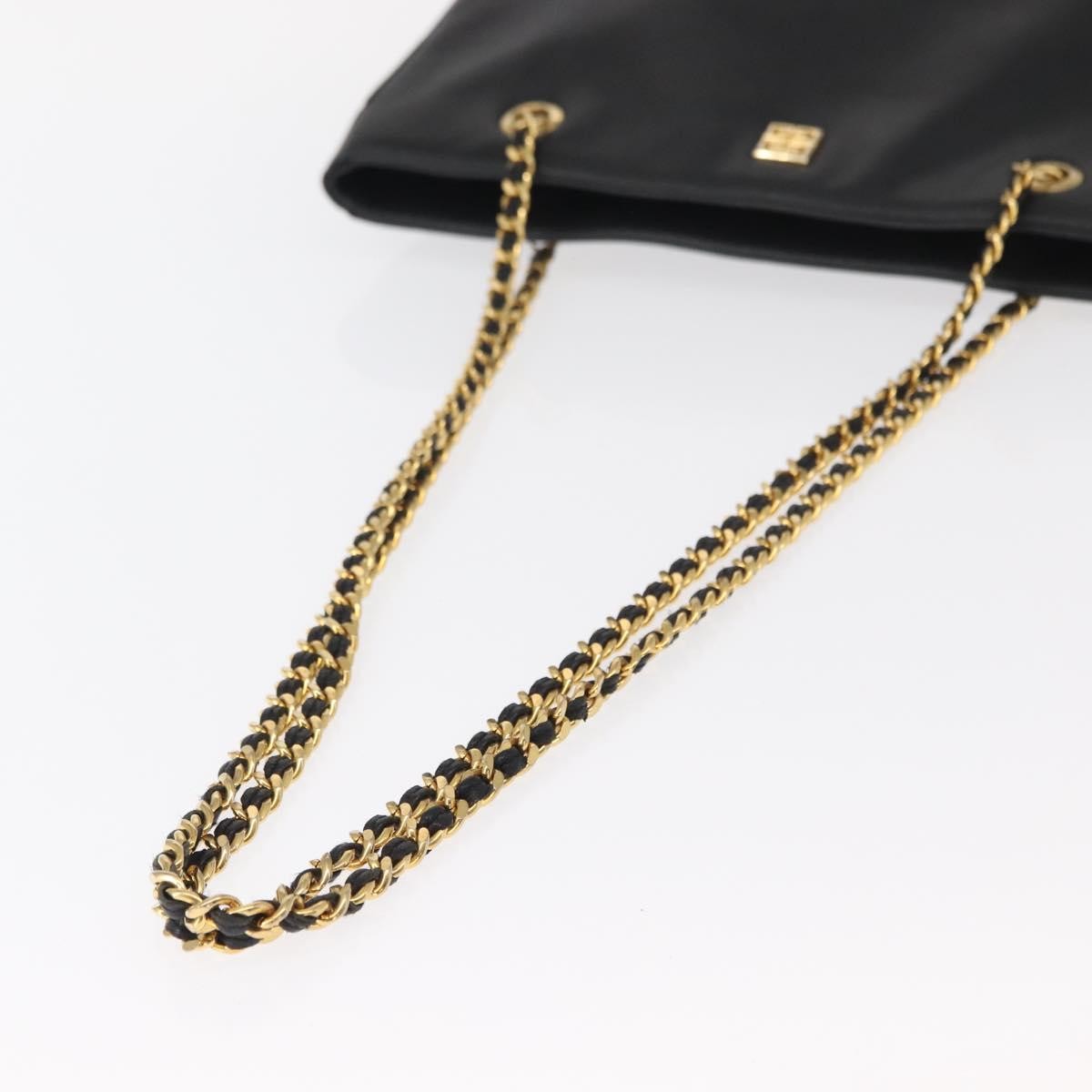Givenchy Vintage 4G shoulder bag Leather, BLACK, LEATHER, Shoulder bag
