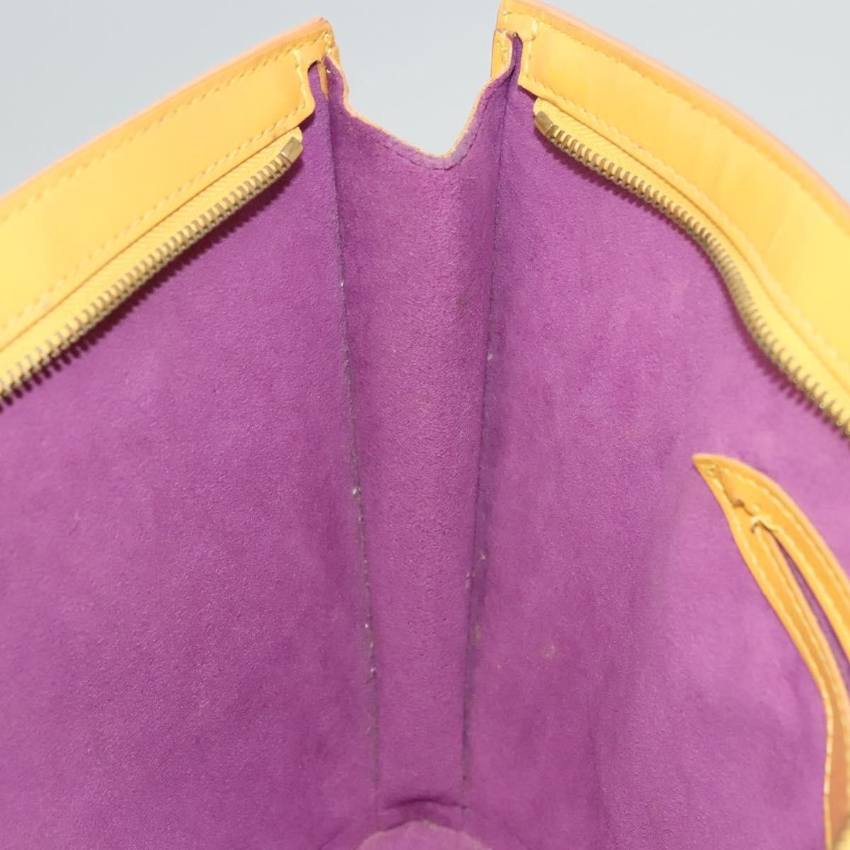 Louis Vuitton Saint Jacques Handbag Epi Leather, YELLOW, LEATHER, Handbag